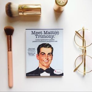 Meet Matt(e) Trimony Eyeshadow Palette The Balm